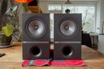 KEF Q300 Boekenplank Speakers (Zwart), Overige merken, Front, Rear of Stereo speakers, Zo goed als nieuw, 60 tot 120 watt