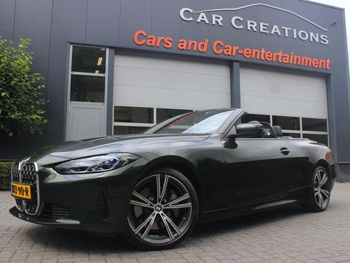 BMW 4 Serie Cabrio 430i High Executive Sanremo Green!, Auto's, BMW, Bedrijf, Te koop, 4-Serie, ABS, Achteruitrijcamera, Airbags
