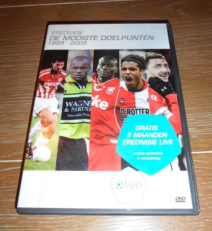 Originele DVD: EreDivisie - De mooiste doelpunten 1999-2009, Cd's en Dvd's, Dvd's | Sport en Fitness, Zo goed als nieuw, Overige typen