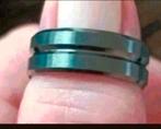 Ringen titanium maat 16-17-18-19-20-21-22, Sieraden, Tassen en Uiterlijk, Ringen, Nieuw, Ophalen of Verzenden, Zwart