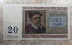 20 Frank 1956, België., Postzegels en Munten, Bankbiljetten | België, Verzenden, Los biljet