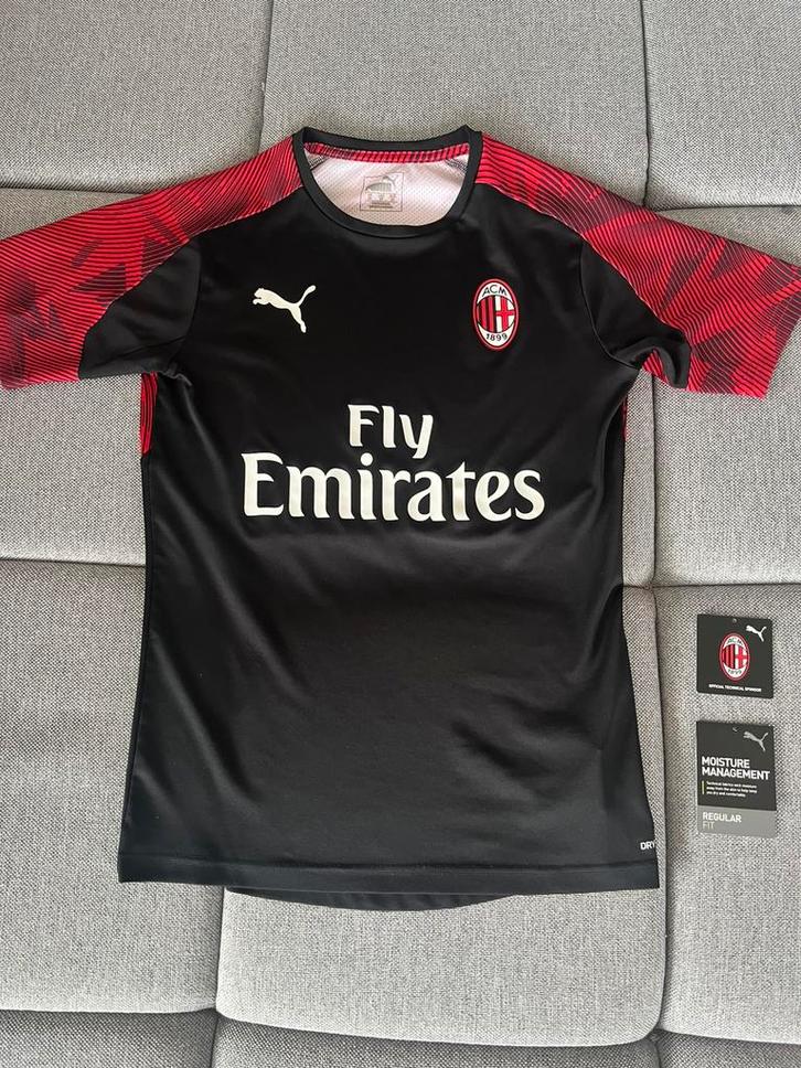Origineel Puma AC Milan Shirt 2019/2020 Maat XS, Sport en Fitness, Voetbal, Zo goed als nieuw, Shirt, Maat XS of kleiner, Ophalen of Verzenden
