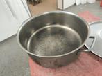 Kook/braadpan rvs 15 ltr, Huis en Inrichting, Keuken | Potten en Pannen, Ophalen, Gebruikt, Rvs