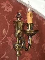 Grote wandlamp antiek barok messing brons antiek kandelaar, Huis en Inrichting, Ophalen of Verzenden, Gebruikt, Overige materialen