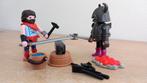 Playmobil smid met ridder, aambeeld en vuur, Ophalen of Verzenden, Zo goed als nieuw, Complete set