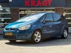 Ford S-Max 2.5-20V Turbo 220 pk - 5 cilinder - Navi - climat, Voorwielaandrijving, Blauw, Leder en Stof, 2521 cc