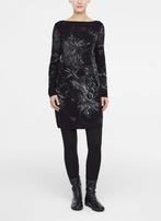 Nieuw! SARAH PACINI (tuniek)JURK Zwart Grijs Zilver 38(269€), Kleding | Dames, Maat 38/40 (M), Sarah Pacini, Zwart, Nieuw