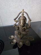 Bronzen Ganesha - Prachtig Exemplaar!, Antiek en Kunst, Ophalen of Verzenden