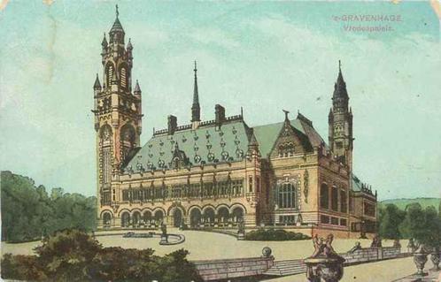 (301-039-003) Den Haag Vredespaleis, Verzamelen, Ansichtkaarten | Nederland, Zuid-Holland, Verzenden