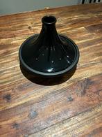 Le Creuset zwarte gietijzeren tagine / tajine 27 cm (nieuw), Ophalen, Gietijzer, Nieuw, Keramische plaat
