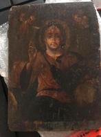 18e eeuws Russisch ikoon met afbeelding Christus, Antiek en Kunst, Antiek | Religie, Ophalen of Verzenden