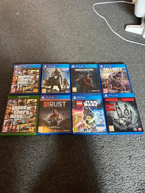 Playstation 4 games! En xbox one., Spelcomputers en Games, Games | Sony PlayStation 4, Zo goed als nieuw, 3 spelers of meer, Vanaf 3 jaar