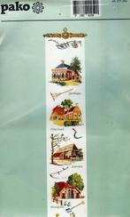 Cado pako borduurpakket schellekoord, boerderijen, Ophalen of Verzenden, Nieuw, Handborduren, Borduurpakket