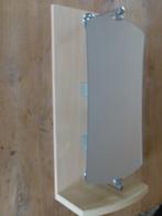 Draaibare spiegel gallileo nieuw in doos. Met 2 opbergbakken, Ophalen, Minder dan 50 cm, Nieuw, Minder dan 100 cm