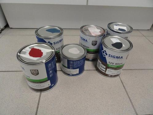 SIGMA S2U ALLURE PRIMER GRONDVERF DIVERSE KLEUREN GEEN WIT, Doe-het-zelf en Verbouw, Verf, Beits en Lak, Nieuw, Verf, Minder dan 5 liter
