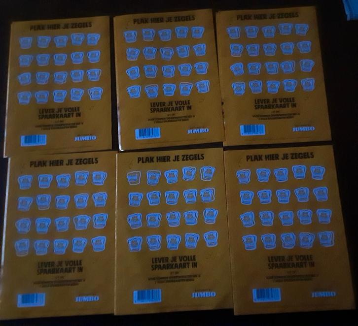 Jumbo volle spaarkaarten, Verzamelen, Supermarktacties, Jumbo, Ophalen of Verzenden