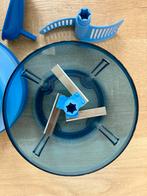 Blauwe quick chef pro van Tupperware, Huis en Inrichting, Keuken | Tupperware, Ophalen of Verzenden, Zo goed als nieuw, Blauw