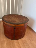 Vintage, grote hoedendoos ca 1920 igst, Huis en Inrichting, Ophalen, Minder dan 50 cm, Gebruikt, Minder dan 50 cm