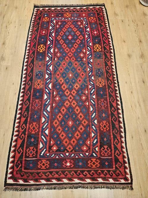 Handgeweven oosterse wollen kelim 210x99, Huis en Inrichting, Stoffering | Tapijten en Kleden, Nieuw, 50 tot 100 cm, 200 cm of meer