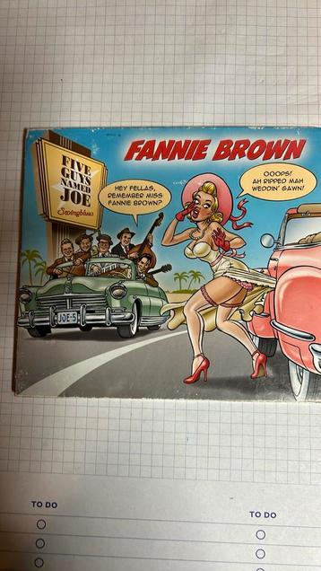 CD five guys named Joe swingblues, Fannie Brown beschikbaar voor biedingen