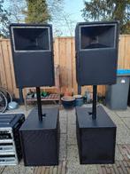 Luidspreker Boxen voor kleine PA, Audio, Tv en Foto, Luidsprekers, Gebruikt, Overige typen, 120 watt of meer, Ophalen