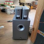 Magnat Actieve Subwoofer + 5 Speakers - 2-Way, Gebruikt, 5.1-systeem, Overige spelers, Ophalen