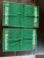 Heineken barhanddoekjes 5 stuks, Verzamelen, Biermerken, Ophalen of Verzenden, Zo goed als nieuw, Heineken
