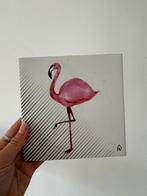 Tegeltje flamingo, Huis en Inrichting, Woonaccessoires | Overige, Ophalen of Verzenden