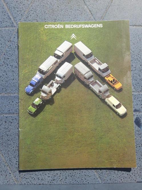 folder Citroën bedrijfswagens modeljaar 1981, Boeken, Auto's | Folders en Tijdschriften, Zo goed als nieuw, Citroën, Ophalen of Verzenden