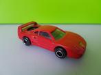 Majorette 280 - Ferrari F40 [rood] 1/58, Ophalen of Verzenden, Zo goed als nieuw, Auto