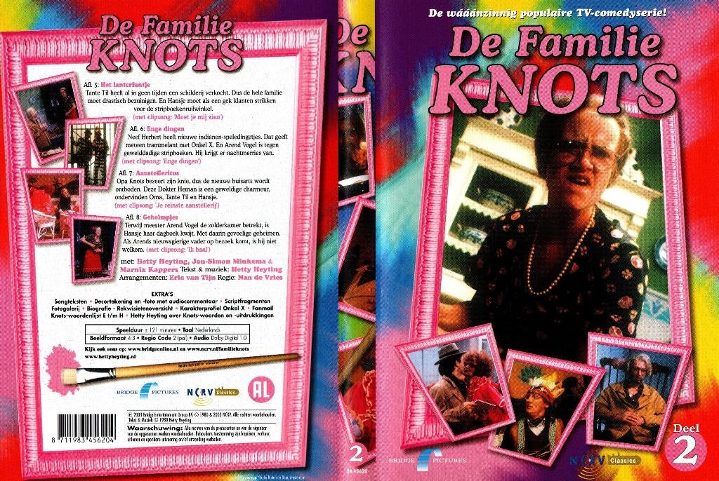 De familie Knots, deel 2, Cd's en Dvd's, Alle leeftijden, Ophalen of Verzenden, Zo goed als nieuw, Tv fictie