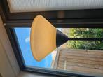 Mooie staande lamp met melkglas, Huis en Inrichting, Lampen | Wandlampen, Ophalen of Verzenden, Zo goed als nieuw