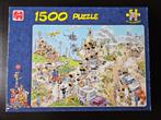 Jan van Haasteren Tour de France 1500 stukjes, Ophalen, 500 t/m 1500 stukjes, Gebruikt, Legpuzzel