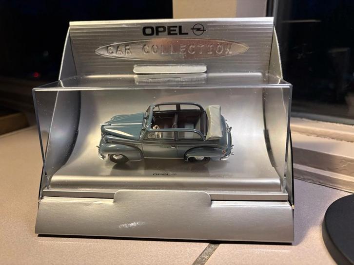 Opel Olympia Cabriolet 1951-1952| Opel Collection |Mint|Box|, Hobby en Vrije tijd, Modelauto's | 1:43, Nieuw, Auto, Overige merken