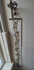 Schellekoord bellenkoord geborduurd vogels, Ophalen of Verzenden