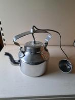 Aluminium Theepot lamp, Huis en Inrichting, Lampen | Wandlampen, Ophalen of Verzenden, Zo goed als nieuw