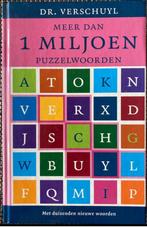 Meer dan 1 miljoen puzzelwoorden, Boeken, Woordenboeken, Gelezen, Ophalen of Verzenden, Dr. Verschuyl, Overige uitgevers