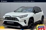 Toyota RAV4 2.5 Hybrid AWD Bi-Tone Navigatie, Dodehoekdetect, Automaat, Stof, Gebruikt, Euro 6