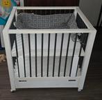 Versteelbaar baby box op wieltjes, met lade, Kinderen en Baby's, Boxen, Ophalen, Gebruikt, Vierkant, In hoogte verstelbaar