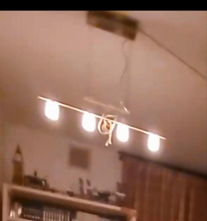 Ikea Dimbare Plafondlamp, Huis en Inrichting, Lampen | Hanglampen, Zo goed als nieuw, Minder dan 50 cm, Kunststof, Metaal, Ophalen