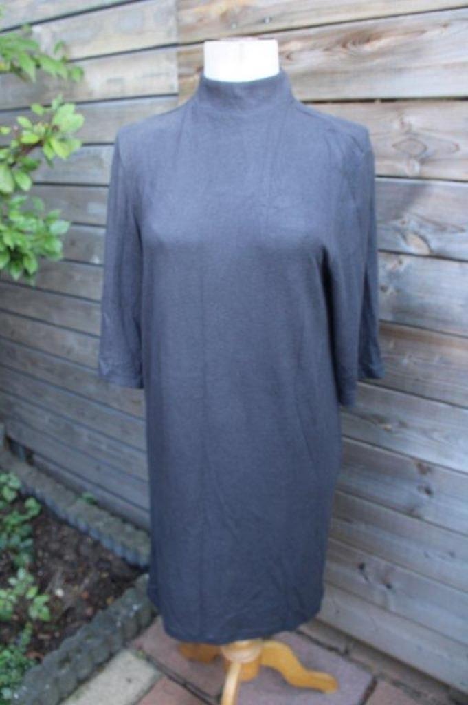 Jurk grijs Yaya mt S Vaste prijs, Kleding | Dames, Jurken, Zo goed als nieuw, Maat 36 (S), Grijs, Ophalen of Verzenden