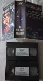 Stephen King Misery & Cujo Sealed VHS Horror, Cd's en Dvd's, VHS | Film, Vanaf 16 jaar, Ophalen of Verzenden, Nieuw in verpakking