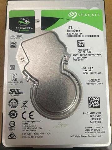 1TB HDD SATA3 Opslag - Betrouwbare Harde Schijf beschikbaar voor biedingen