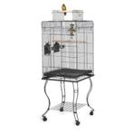 Vogelkooi Conure Antraciet 51 x 51 x 155 cm – Keddoc, Ophalen, Nieuw, Metaal, Vogelkooi