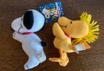 Snoopy Woodstock knijpbeestje knijppoppetje knuffel, Gebruikt, Ophalen of Verzenden