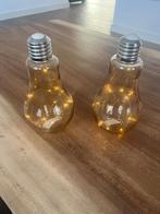 Glazen sfeerlampen / peertjes Gusta, Huis en Inrichting, Lampen | Tafellampen, Ophalen of Verzenden, Nieuw, Glas, Minder dan 50 cm