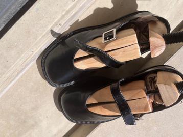 COS Leather Mary Jane shoes black  beschikbaar voor biedingen