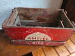 Oude Amstel Bierkrat, Huis en Inrichting, Woonaccessoires | Kisten, Ophalen, Minder dan 50 cm, Gebruikt, Grenenhout