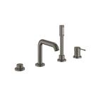 GROHE ESSENCE NEW 4- GATS BADKRAAN BRUSHED HARD GRAPHITE , Nieuw, Kraan, Ophalen of Verzenden