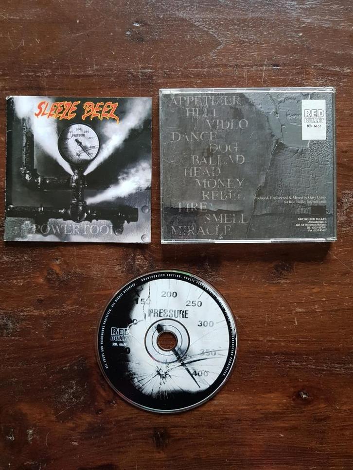 Sleeze Beez - Powertool cd rock sleaze glam Andrew Elt, Cd's en Dvd's, Cd's | Hardrock en Metal, Zo goed als nieuw, Ophalen of Verzenden
